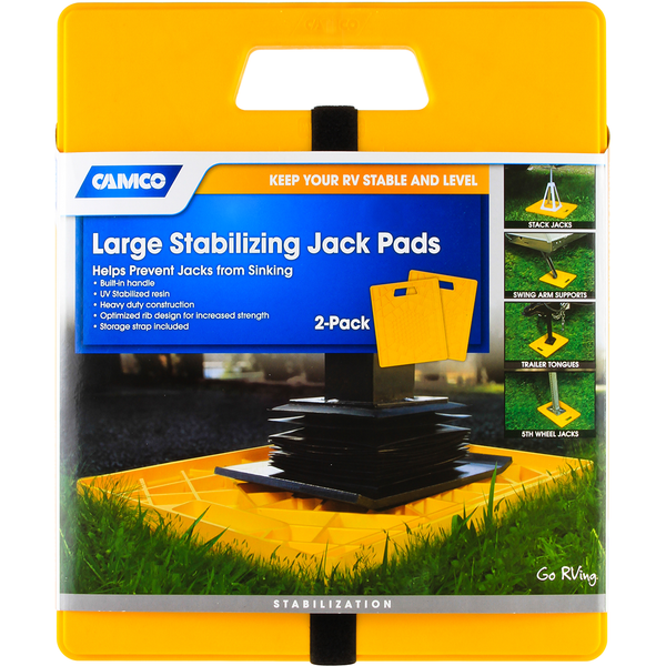 Camco 44541 Stabilizer Jack Pad - Large - General RV Parts ...