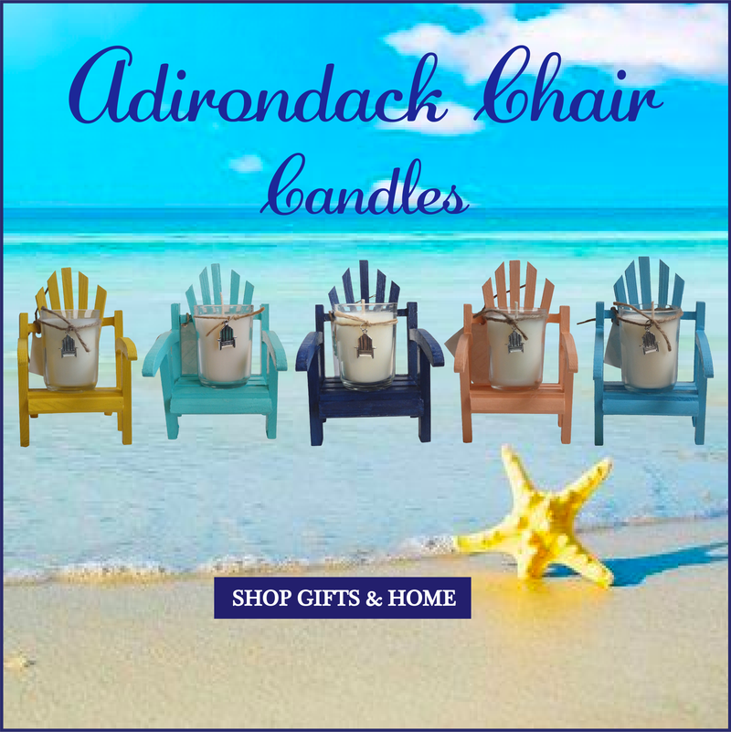 Luxury Miniature Adirondack Chair Candle Beach Wedding ...