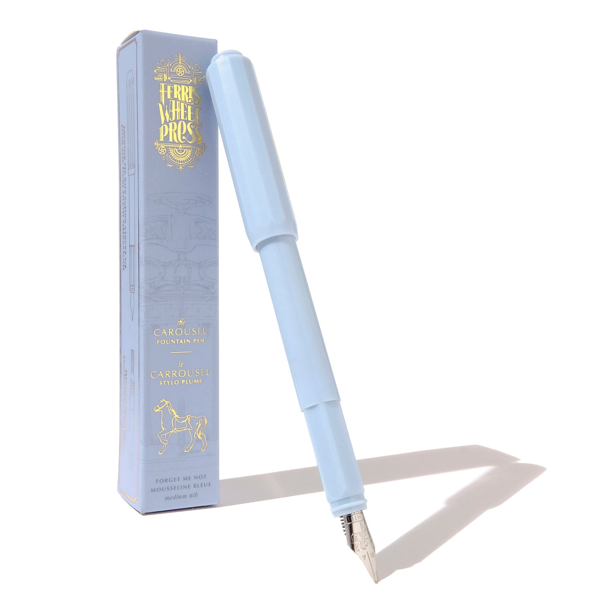 セール パリ - The Carousel Fountain Pen-Forget Me Not - 公式 本物