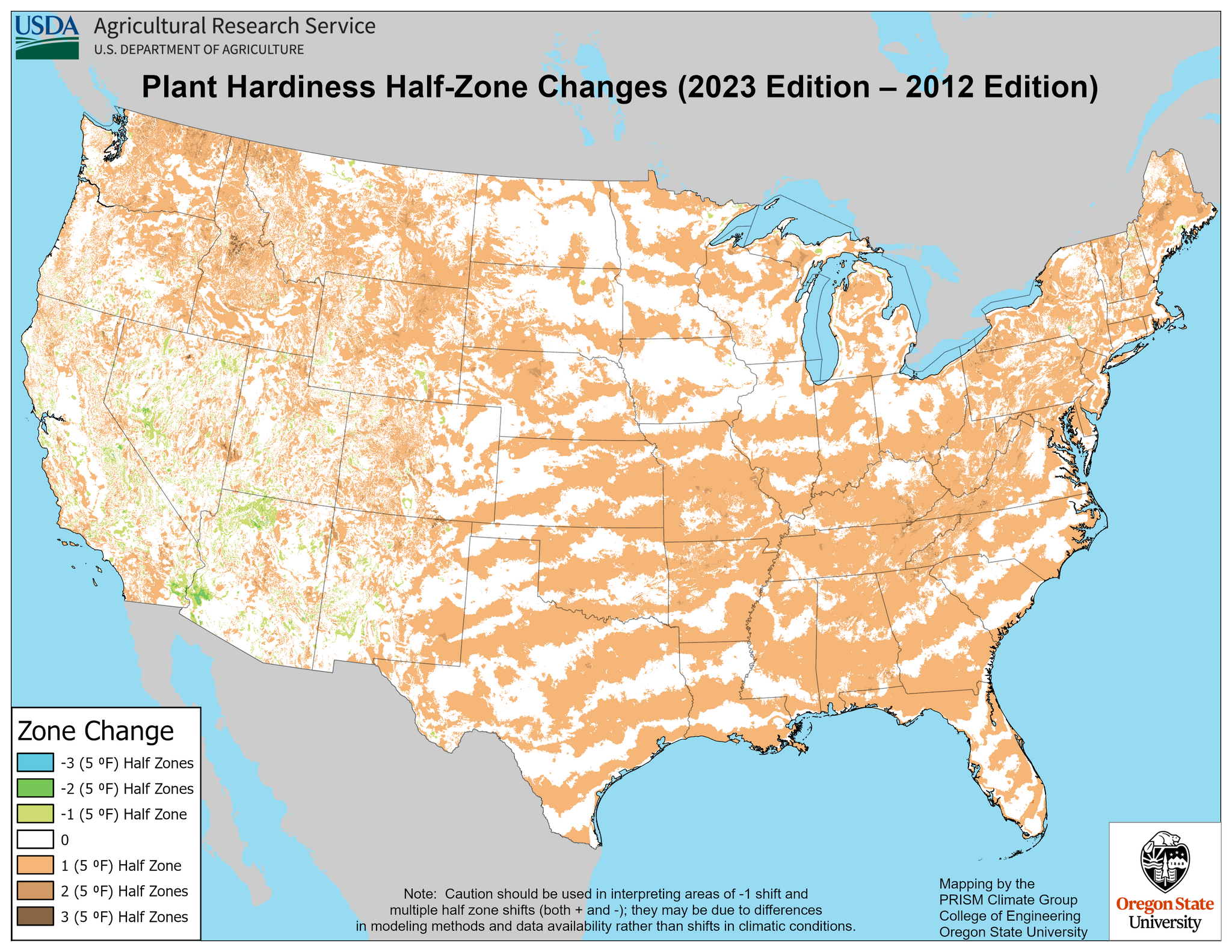 USDA Plant Hardiness Zone Changes for 2023