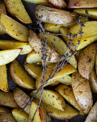 Thyme roasted potatoes