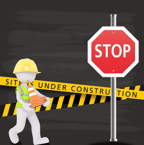 Site is under construction graphic