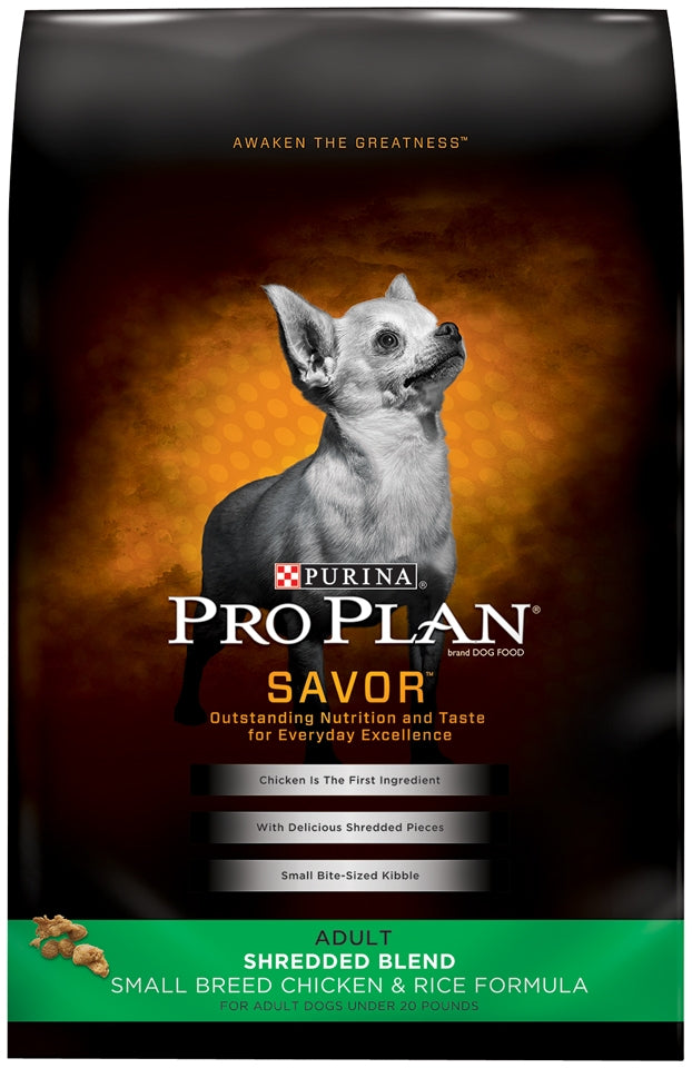 purina pro plan small breed dog food