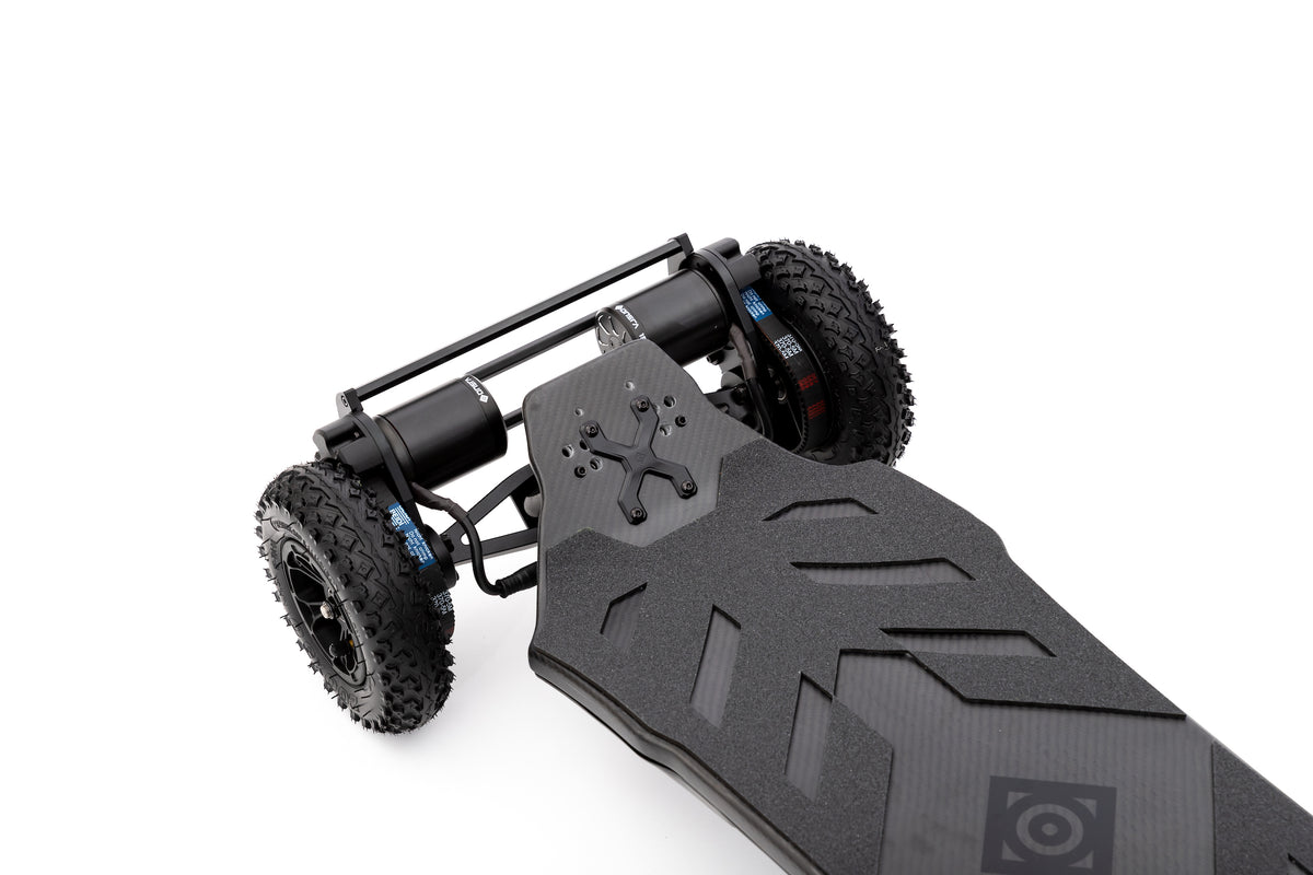Introducing VELAR - the electric skateboard that combines innovative carbon fiber design with precision CNC'd trucks for an electrifying ride like no other. Whether cruising the city streets or shredding down hills, VELAR delivers unmatched durability, stability, and speed. Experience the thrill for yourself today.