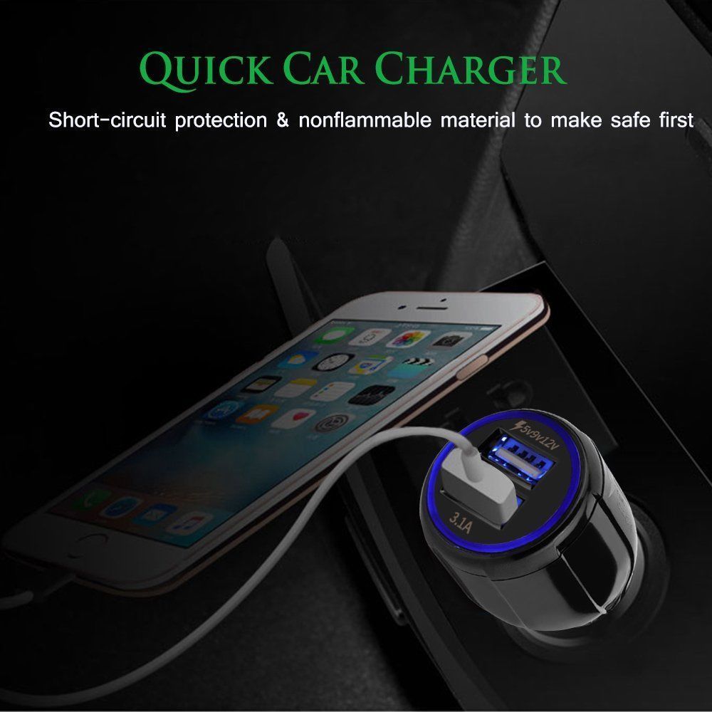 12v car mobile phone charger