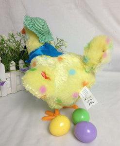 egg droppin hen toy