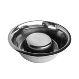 Available with this additional bowl, a "Not So Fast" slow feeder dog bowl for your stand.