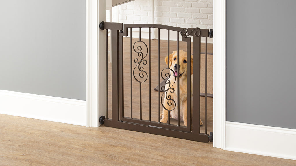 puppy gate door barrier for puppies noblesse dog gate nmn designs