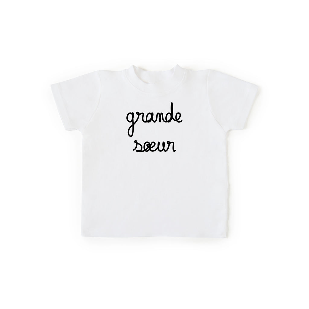 T-Shirt Bébé Manches Courtes Super grand-frère manches courtes – Tunetoo