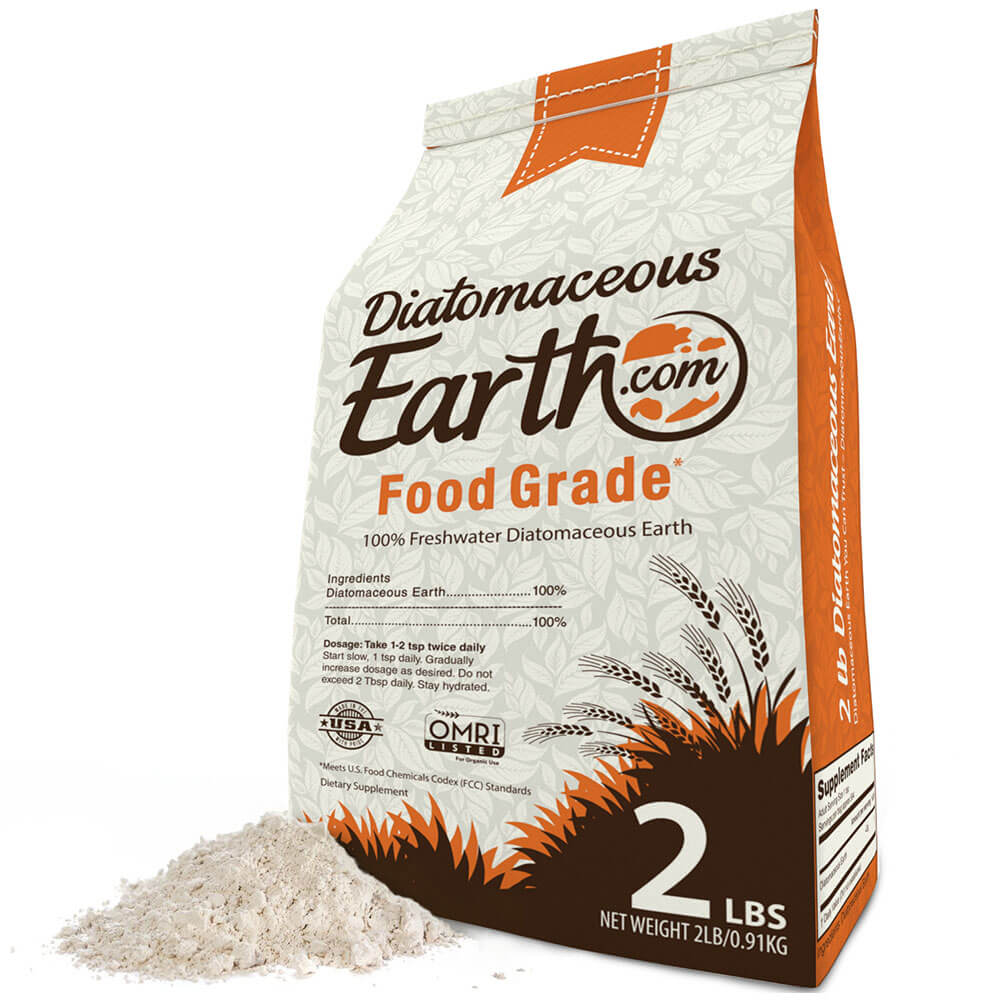 2 Lbs Food Grade Diatomaceous Earth - DiatomaceousEarth.com product image