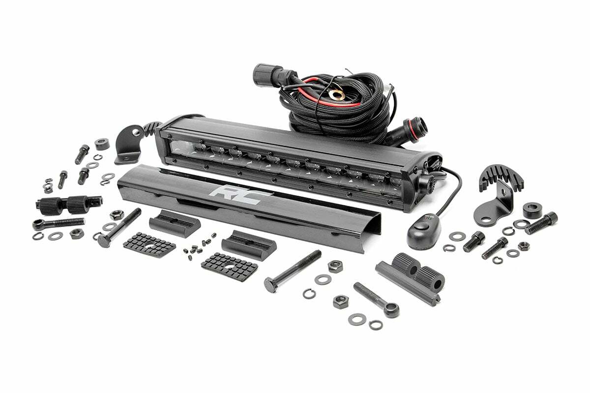 12 Inch Black Series LED Light Bar; Single Row 70712BL