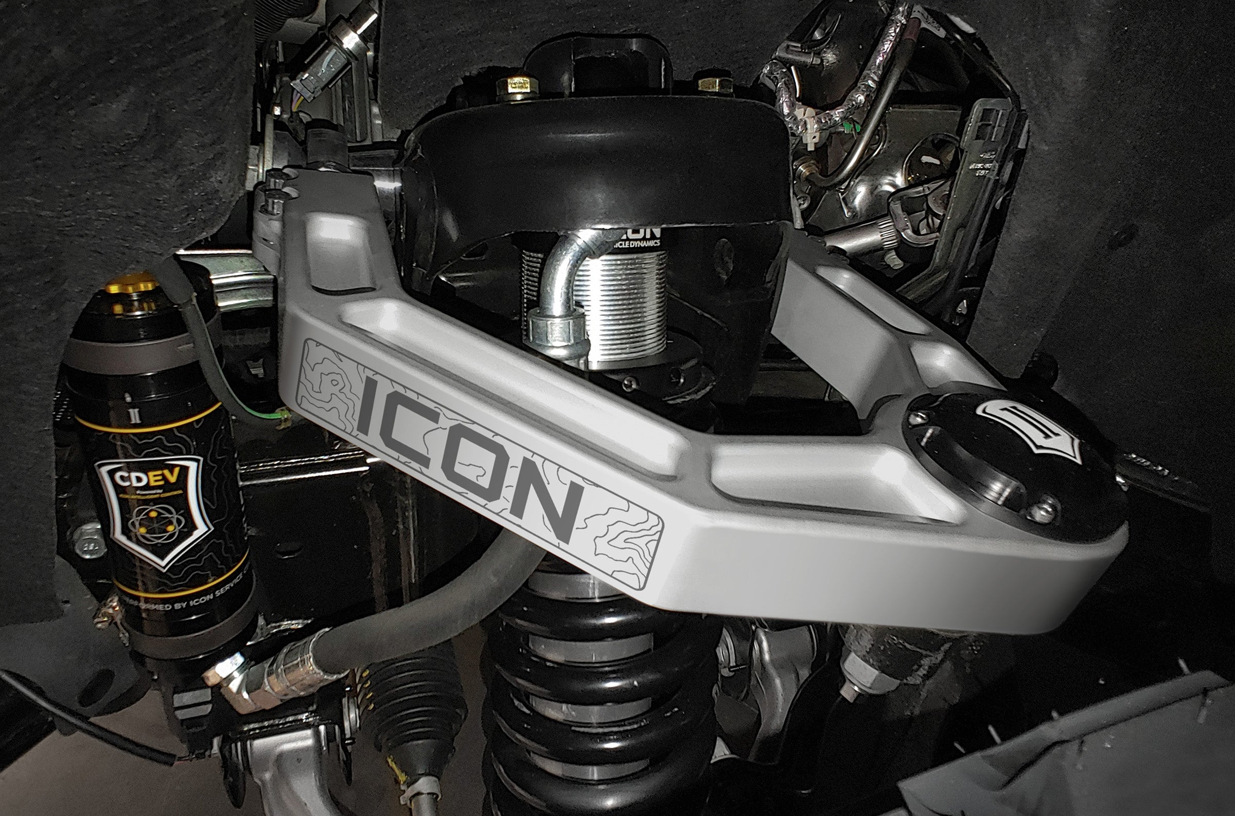 Icon Delta Joint Pro Billet Upper Control Arm Kit