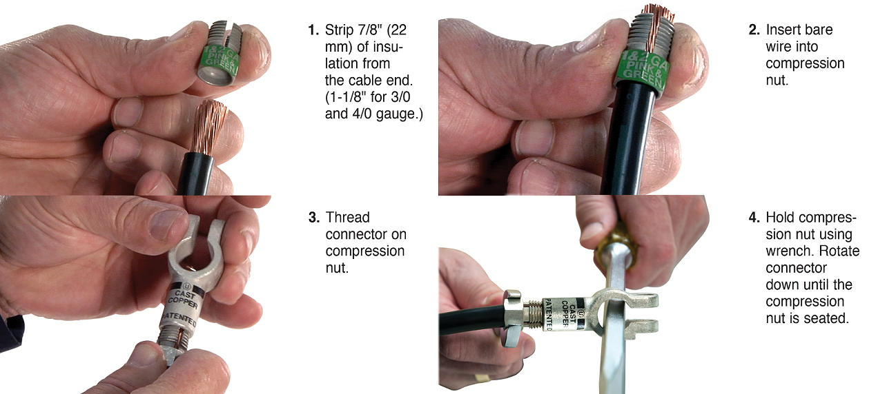 SDHQ COMPRESSION LUG KIT