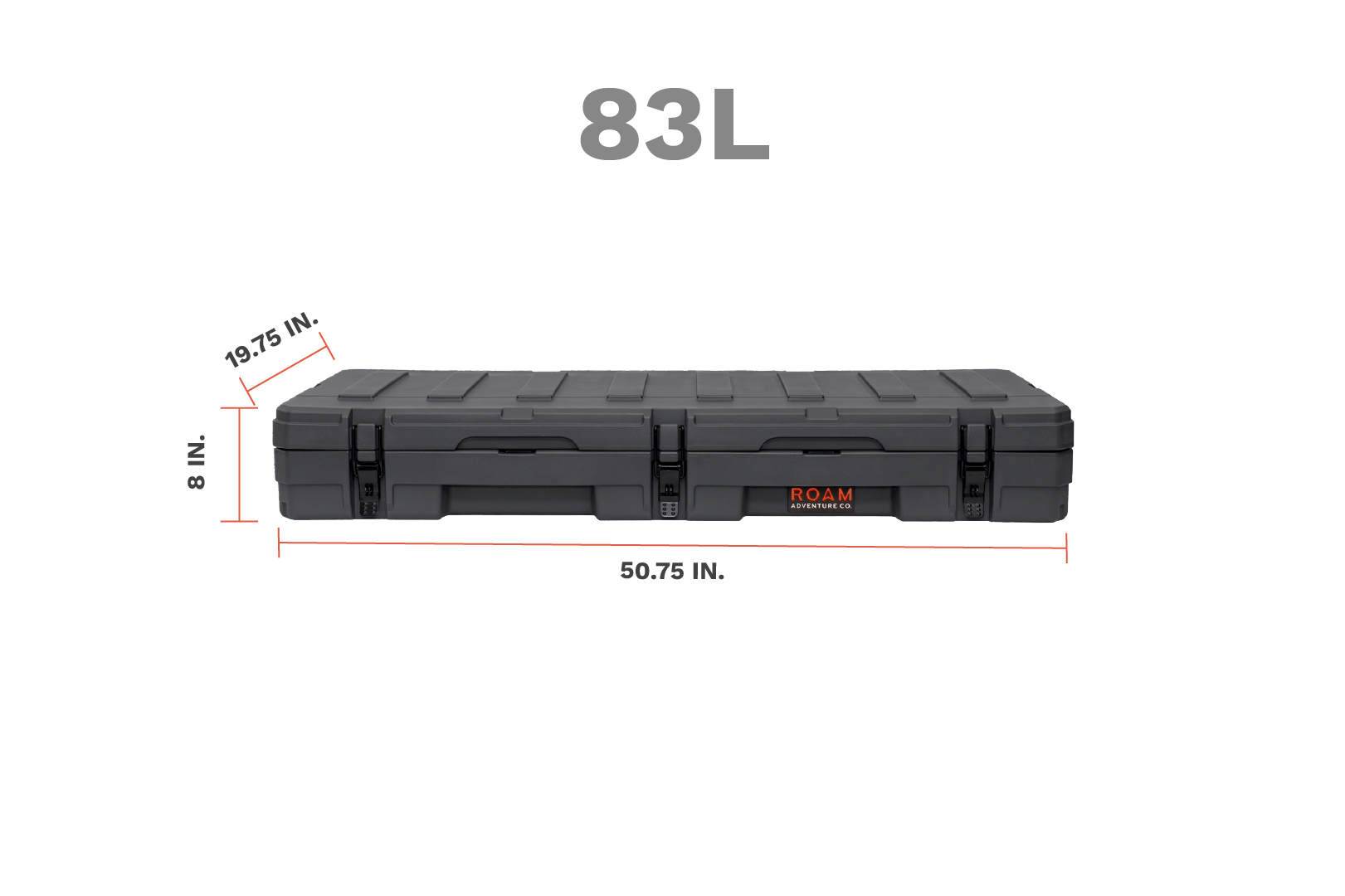 Roam 83L Rugged Case