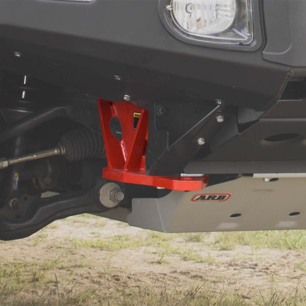 Arb 4X4 Accessories 3423140 Front Deluxe Bull Bar Winch Mount Bumper Fits  Tacoma Fits select: 2012-2015 TOYOTA TACOMA 