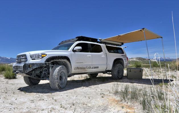 Prinsu Designs 05 Current Toyota Tacoma Camper Shell Roof Rack Sdhq