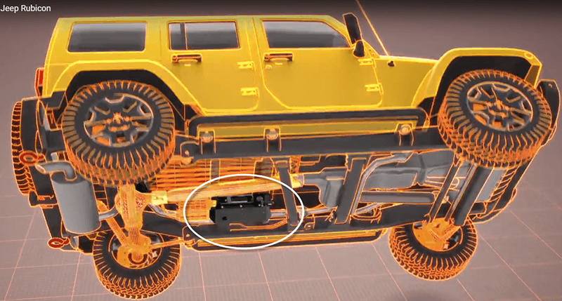 07-17 Jeep JK Onboard Air System