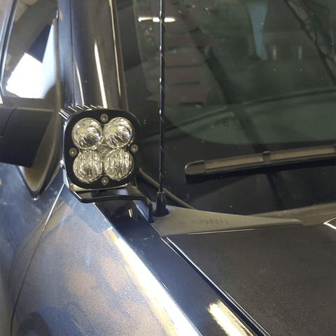 '14-18 Chevy/GM 1500 SDHQ Built A-Pillar Light Mounts