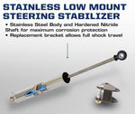 CS-DLMSS-14-Ram 2500/3500 Carli Low Mount Steering Stabilizer Steering