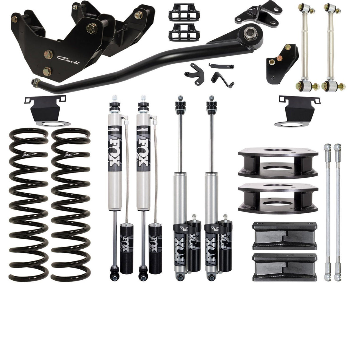 Carli Suspension-14-18 Ram 2500 Air Ride Backcountry System-3.25" Lift