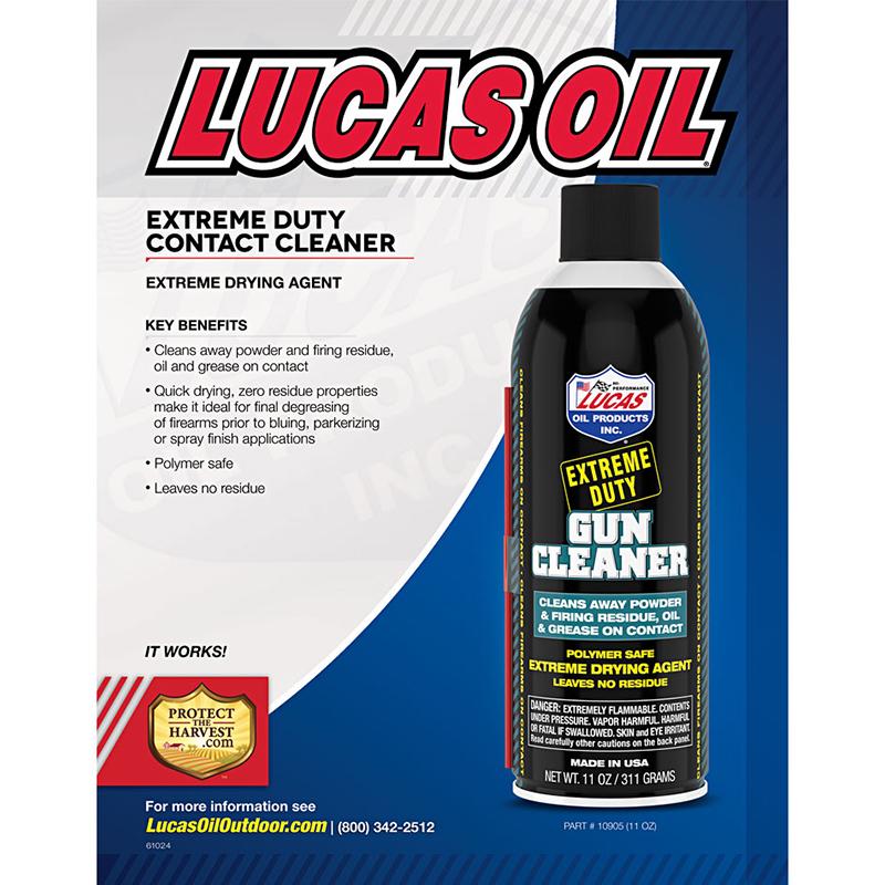  Lucas Oil 10875-20 Extreme Duty Gun Oil (Case 20 x 1oz.), 1  Pack : Automotive