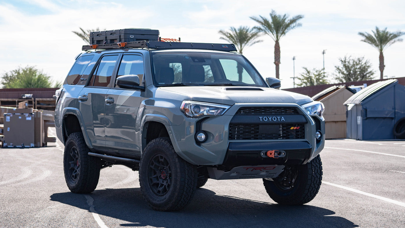 David's SDHQ Built TRD Pro Lunar Rock Toyota 4Runner