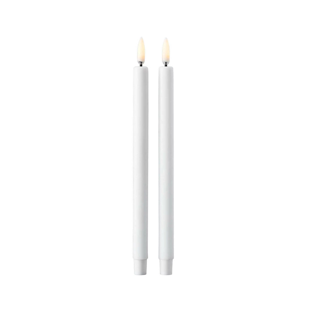 Blot vindruer Integral STOFF LED Taper Candle by Uyuni Lighting, Sand, Set of 2 – NORMODE