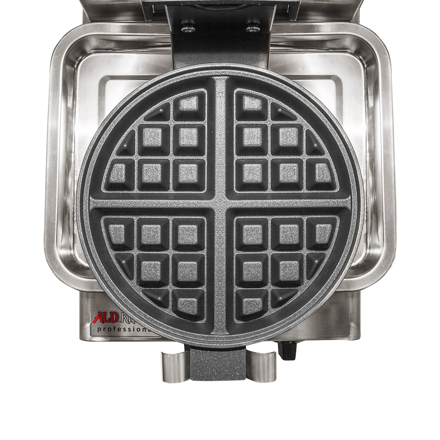 Belgian Waffle Maker 360° Rotating Mechanism Round Shaped Waffles Ald