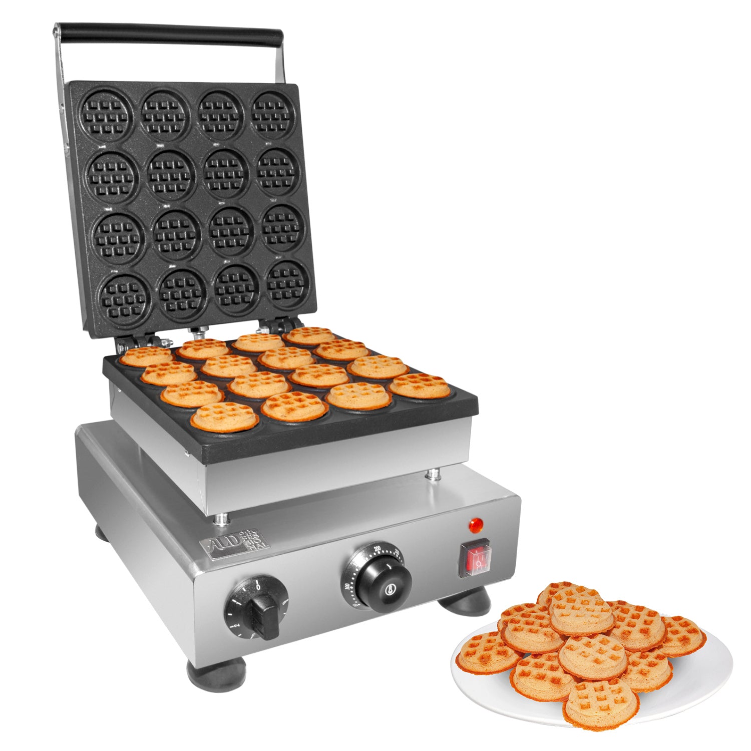 Bestron Poffertjes Maker Holländisch 800W Creme Mini Pfannkuchen Automat Maker 