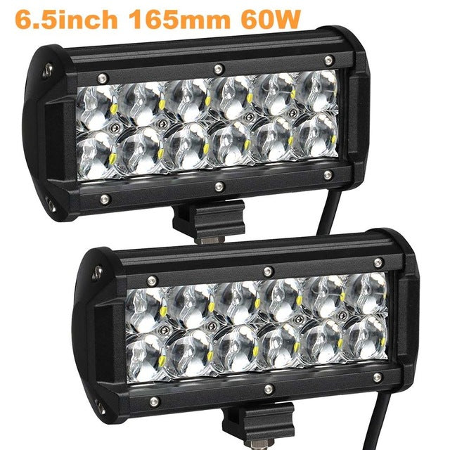 weketory LED Work Light Bar for Tractor Boat Off Road 4WD 4x4 Truck SU