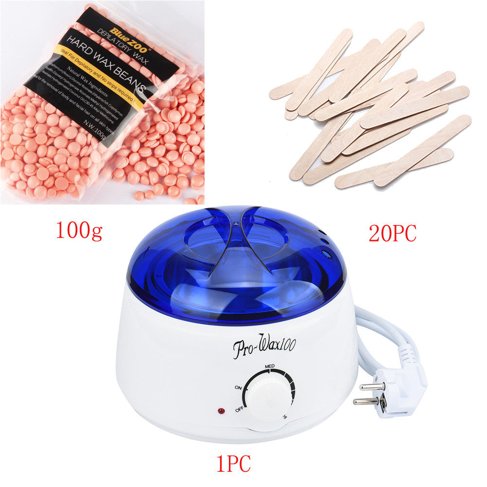 Hair Removal Hot Wax Warmer Heater Pot Depilatory Kit Blindly Shop