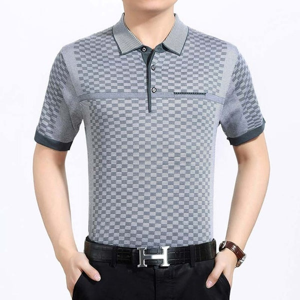 New summer men short sleeve polo shirts - Blindly Shop