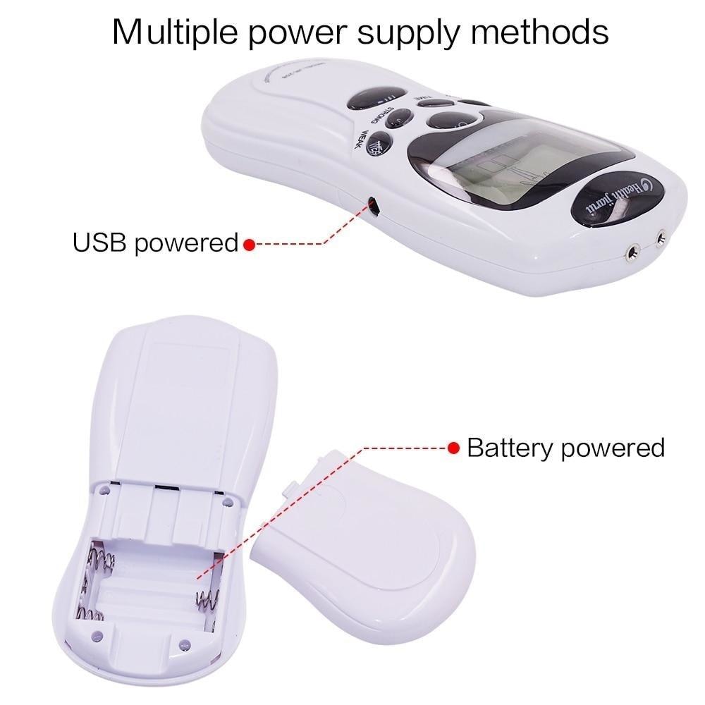 Tens Digital Physical Pain Therapy Machine Acupuncture Body