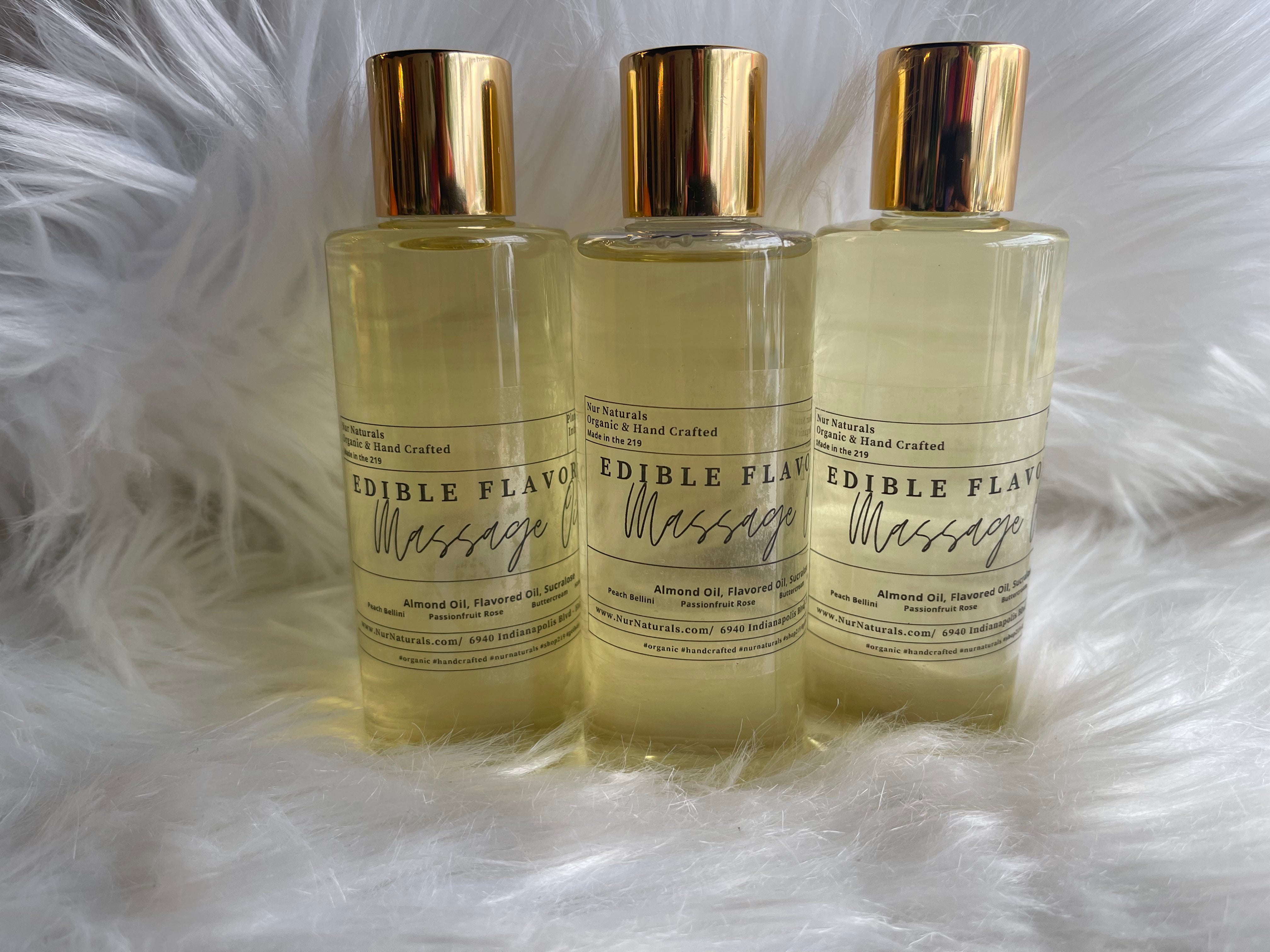 Edible Flavored Massage Oil