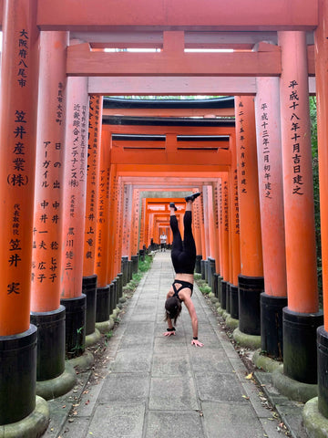 Maddy in Japan