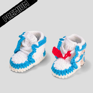 Baby Crochet IB-1 OFF-White Blue – ItzzyBitzzy