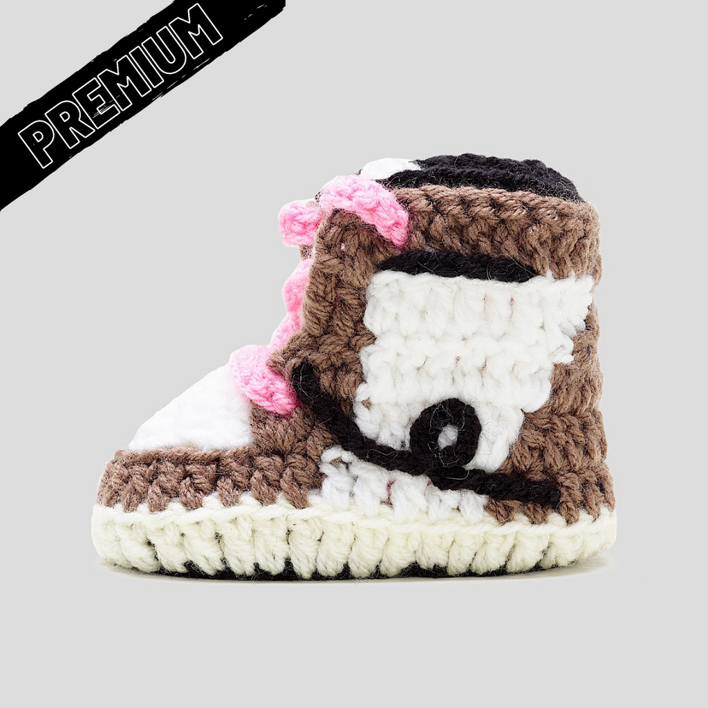 Baby Crochet IB-1 Mamba Forever (Soft felt non-slip bottom & Shoe