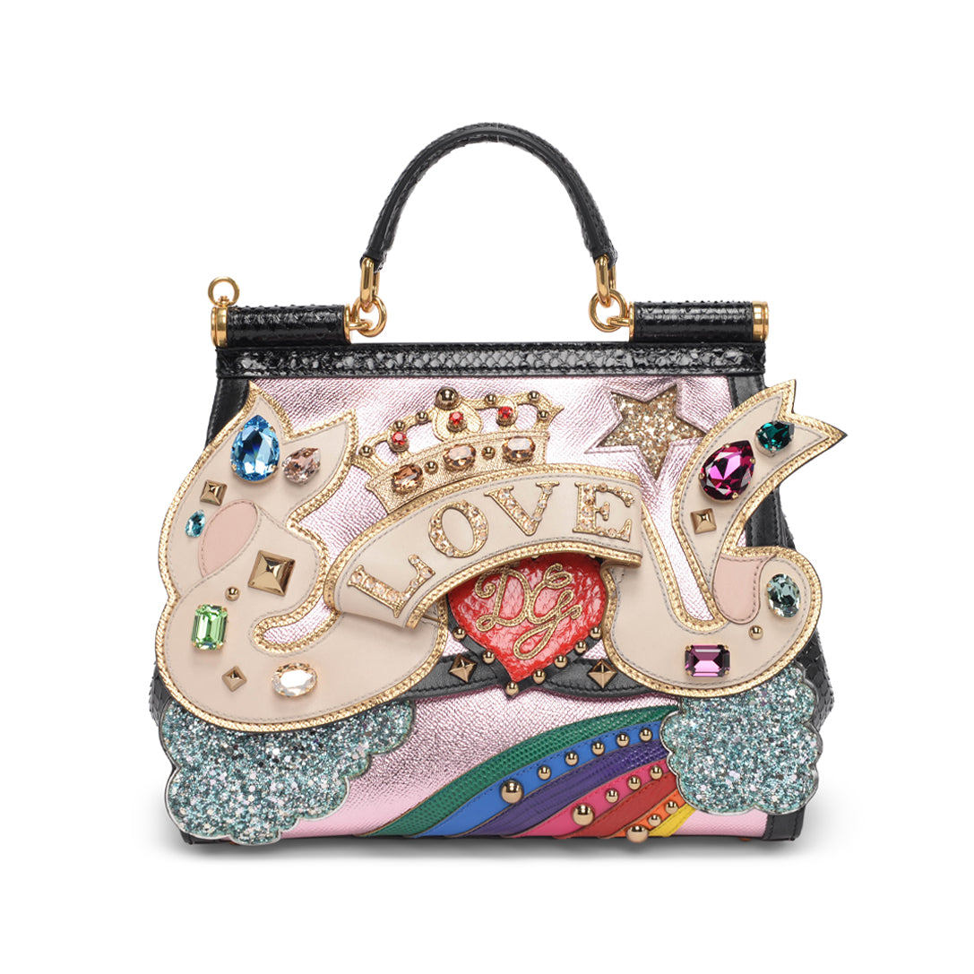 Dolce & Gabbana Multi-Colour Sicily Love Bag