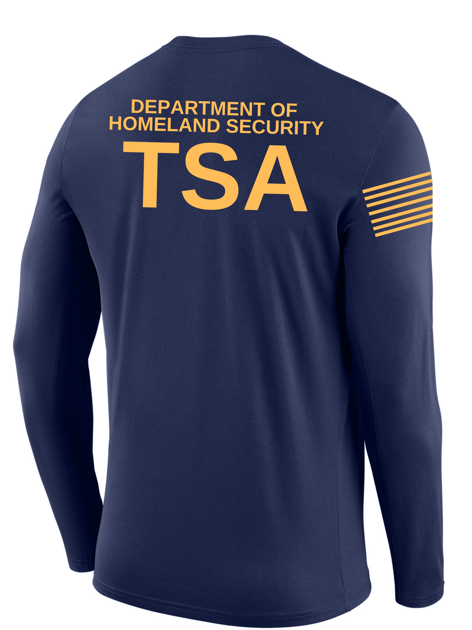 DHS TSA Agency Identifier T Shirt - Long Sleeve | FEDS Apparel