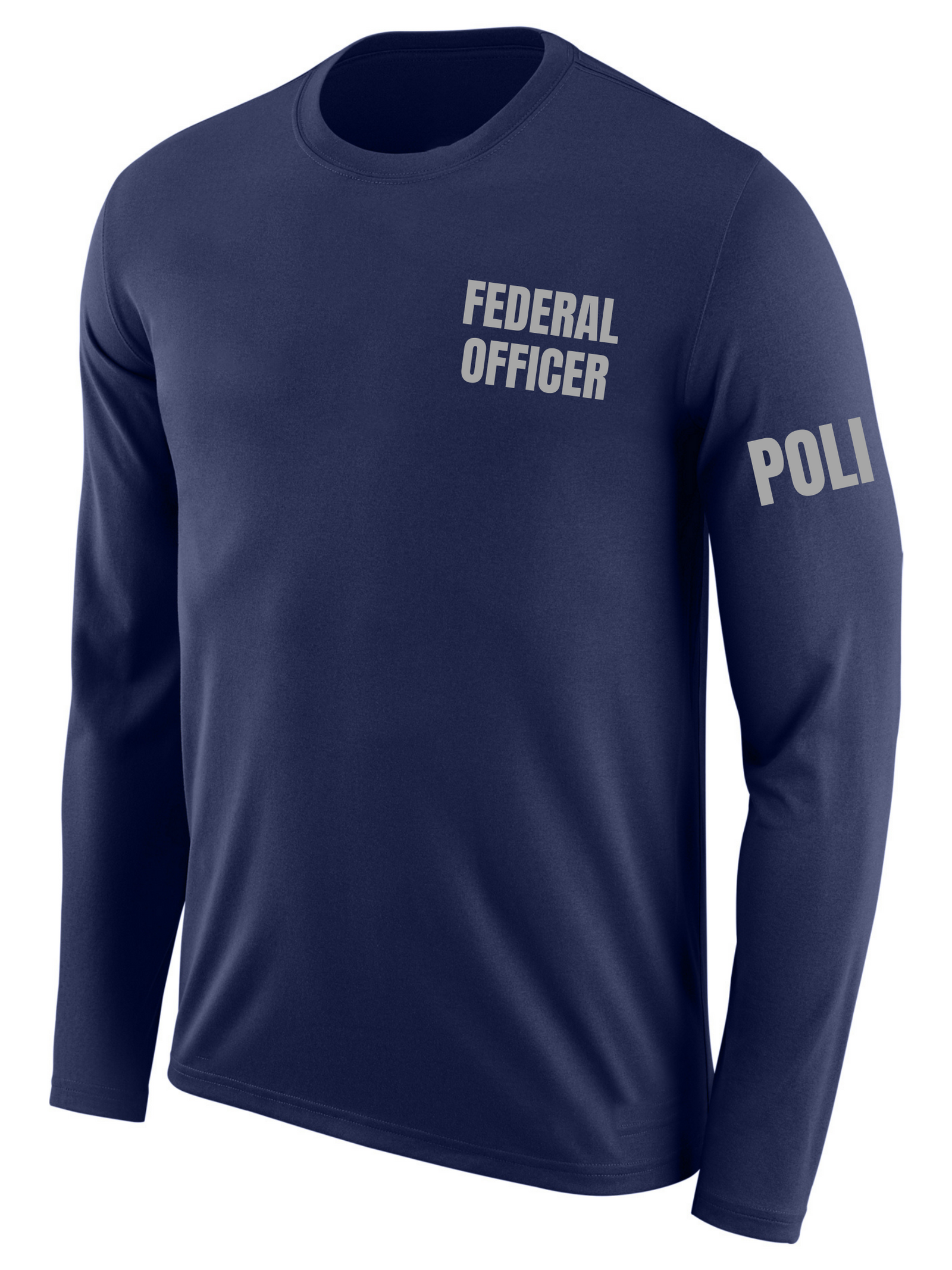 SUBDUED Federal Officer Identifier T Shirt - Long Sleeve | FEDS Apparel