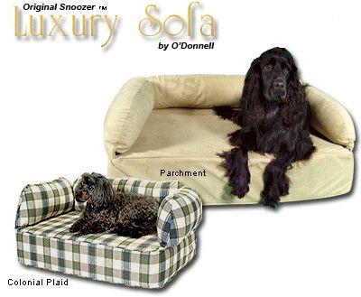 Luxury Pet Sofa Dog Bed By Snoozer Pet Beds