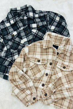 Plaid Soft Shacket