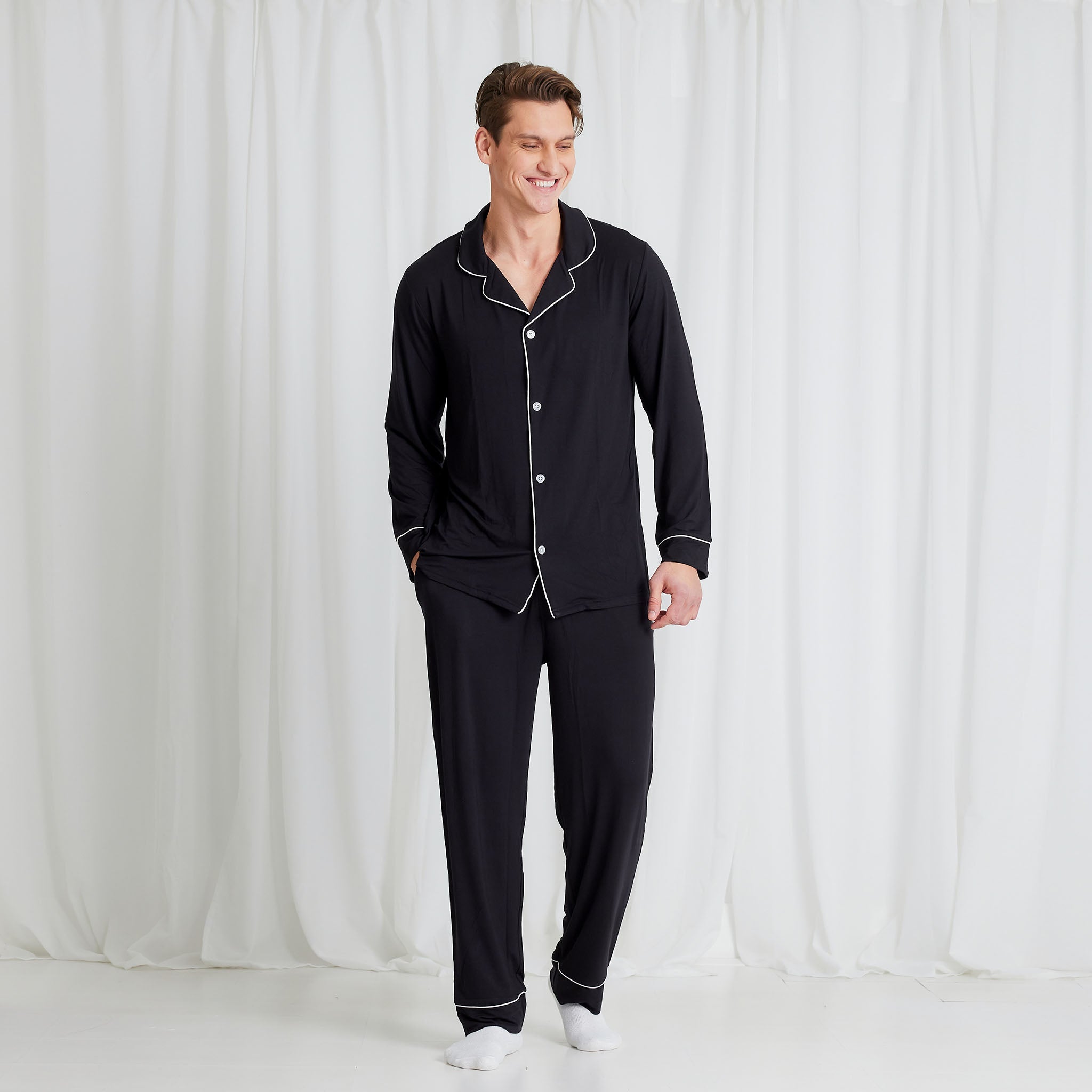 Hush Men's Bamboo Pajama Set-image-0