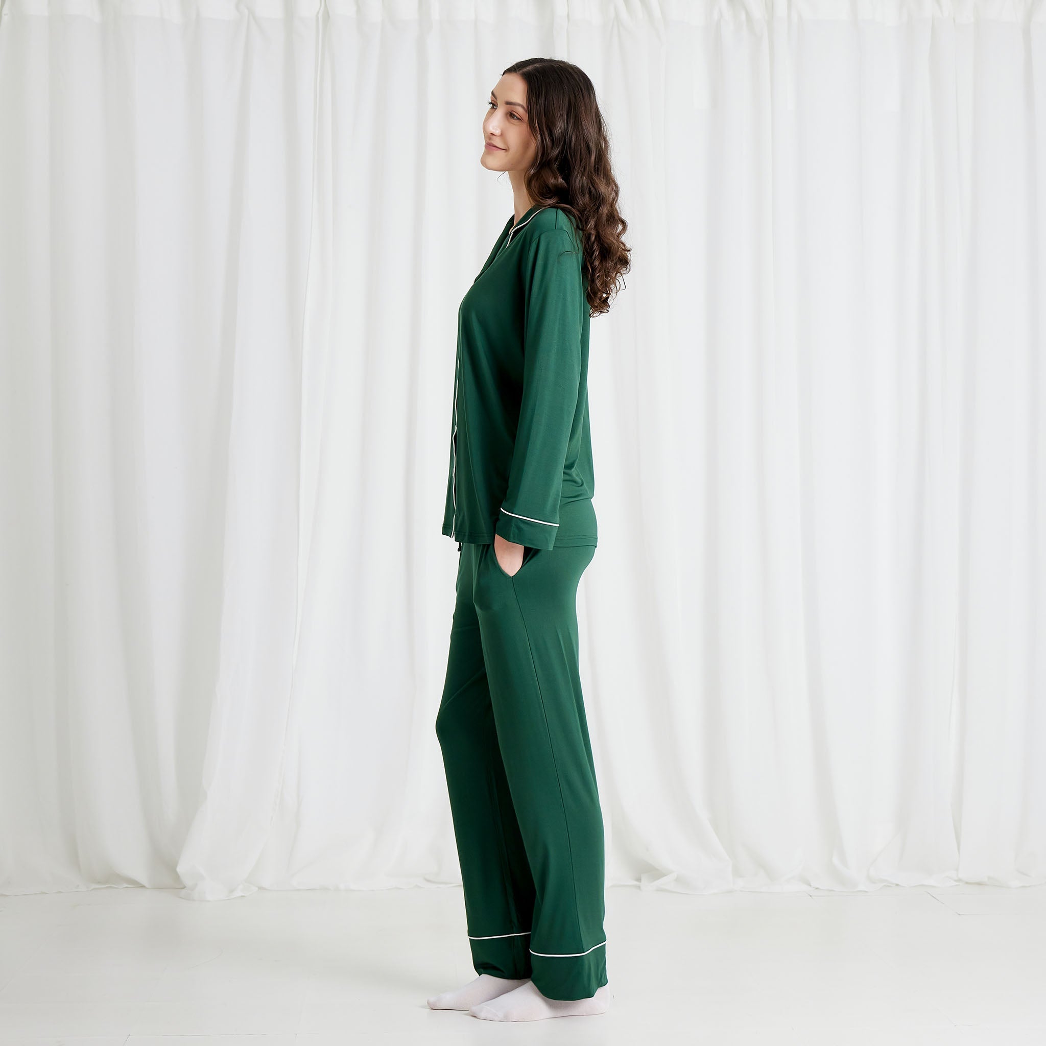 Hush Women's Bamboo Pajama Set-image-26