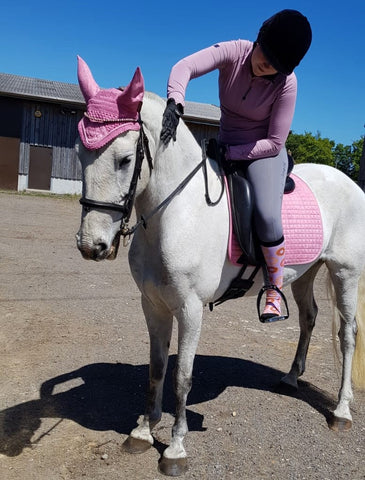 Lauren Ransom Two White Socks equestrian