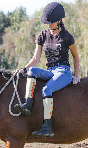 Dressage Diva Horse Riding Socks