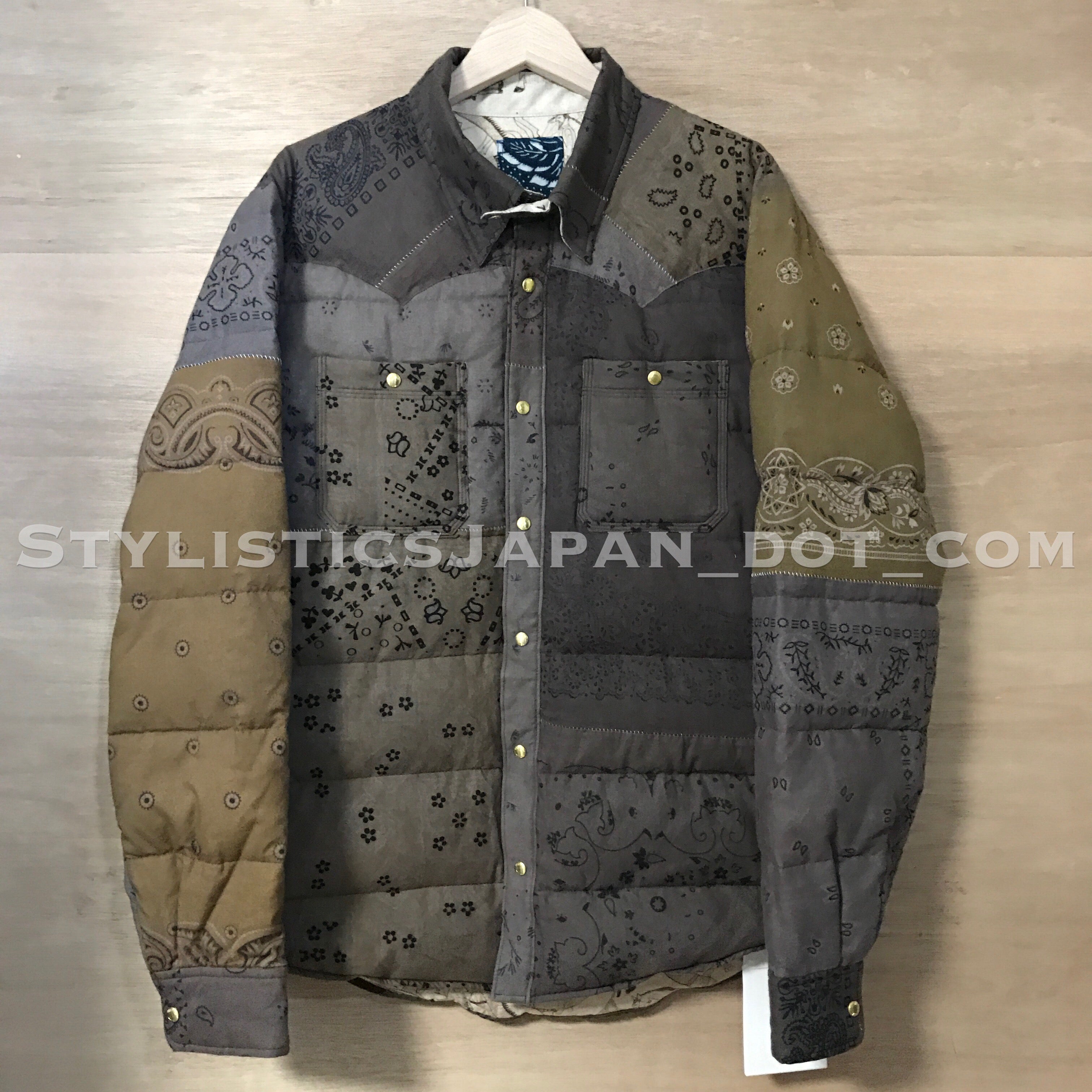 DS! Visvim ICT Kerchief Down Jacket N.D. Mud 4 XL