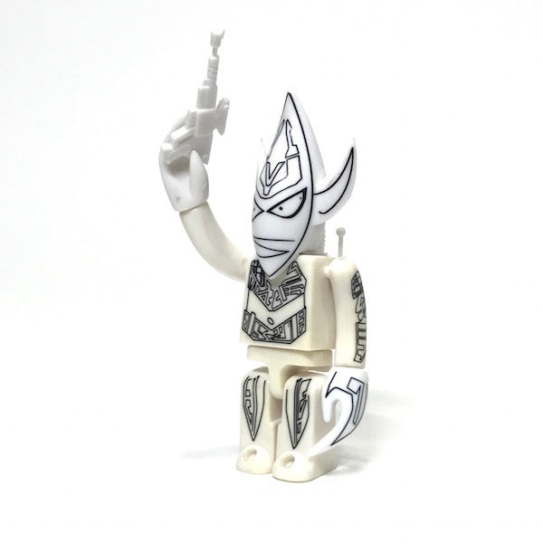 Unkle (Futura) x Medicom Toy 100% Kubrick White