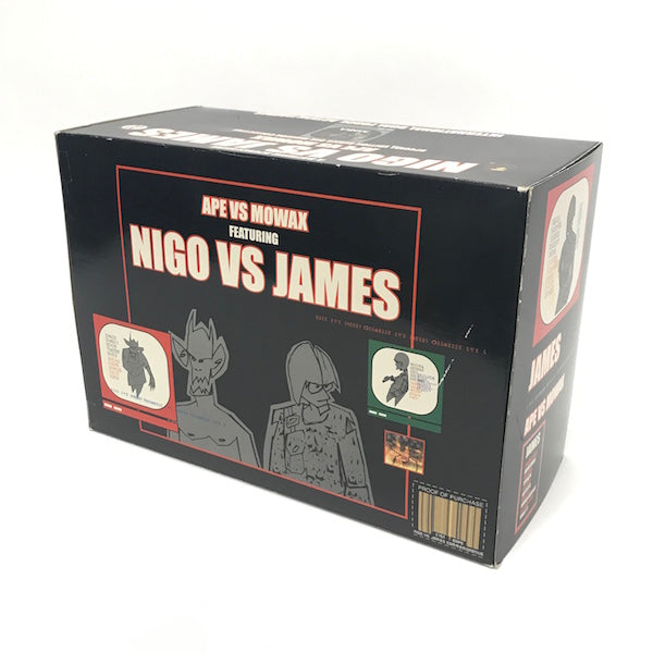 日本製 2ウェイ BAPE フィギュア ape vs mowax nigo vs james - 通販