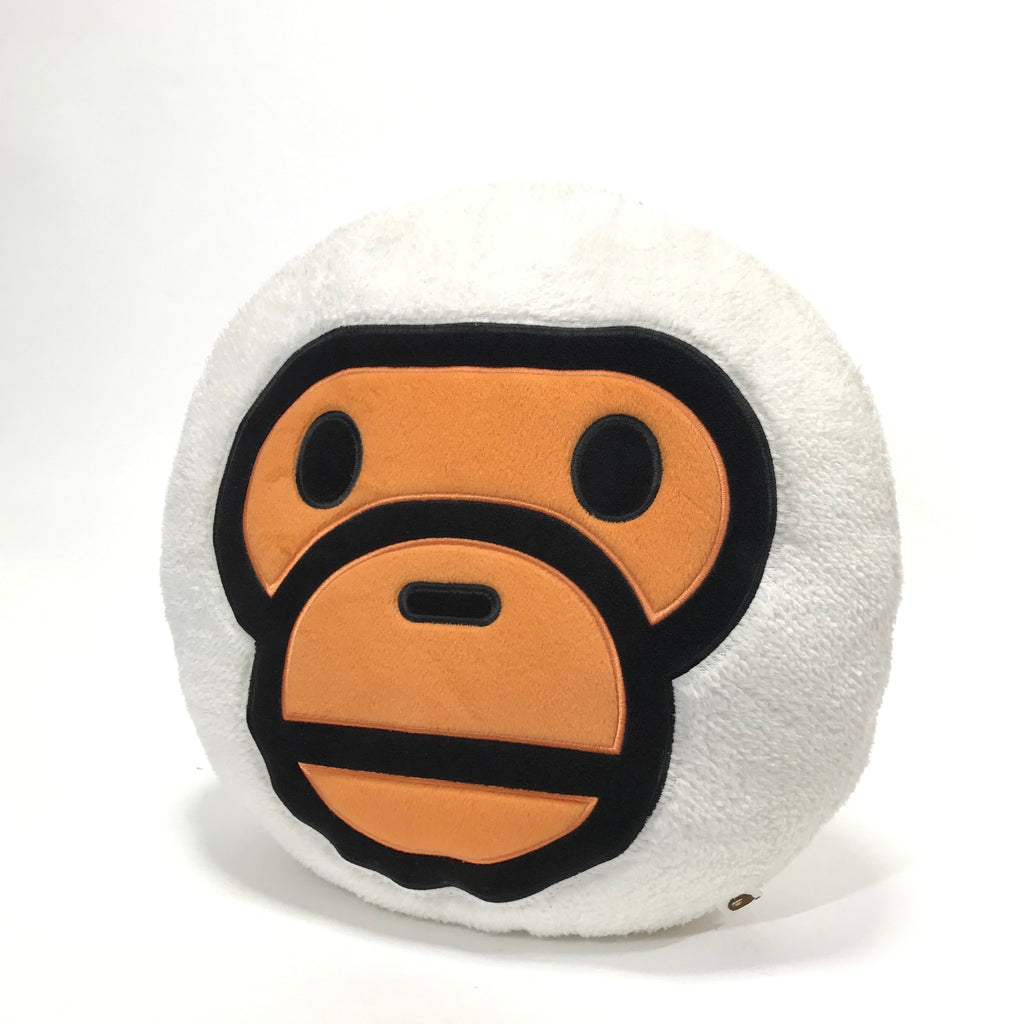 A Bathing Ape Bape Baby Milo Plush Cushion White – StylisticsJapan.com